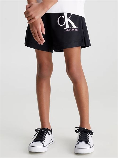 CLR REVEAL MONOGRAM SHORTS CALVIN KLEIN JEANS | IG0IG01981/BEH